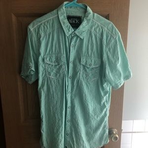 “Buckle Black” men’s t shirt